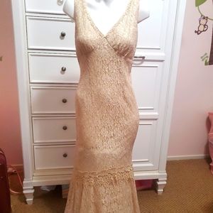 Lace mermaid Dress with jacket